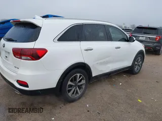 2019 Kia Sorento EX V6 with VIN 5XYPH4A55KG500564, listed as a IAAI auction lot 41169310 with 89,902 mi miles. Bid and sale history available at carsss.com. Image 4.