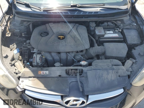 2013 Hyundai Elantra GLS with VIN 5NPDH4AE3DH270151, listed as a Copart auction lot 64808375 with 129,193 mi miles and Clean title. Bid and sale history available at DreamBid. Image 11.
