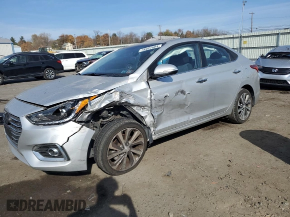 2018 Hyundai Accent Limited with VIN 3KPC34A31JE035465, listed as a Copart auction lot 78407684 with 70,697 mi miles and Salvage Title. Bid and sale history available at carsss.com. Image 1.