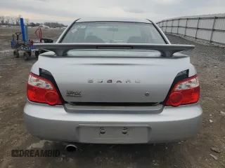 2005 Subaru Impreza Sedan (Natl) WRX with VIN JF1GD296X5G504856, listed as a Copart auction lot 46831195 with 141,403 mi miles and Salvage Title. Bid and sale history available at carsss.com. Image 6.