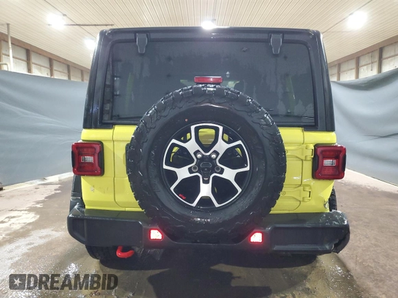 2023 Jeep Wrangler Rubicon z VIN 1C4HJXFG6PW549173, wystawiony jako Copart lot #50492395 z przebiegiem 60 269 mil mil oraz Czysty tytuł • Clean title. Historia ofert i sprzedaży dostępna na DreamBid. Obrazek 5.
