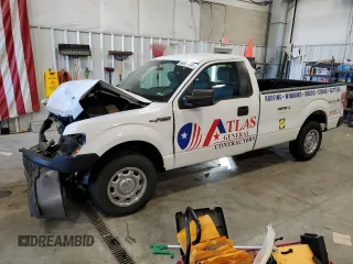 2013 Ford F-150 XL with VIN 1FTNF1CF1DKE94311, listed as a Copart auction lot 84009434 with 0 mi miles and Non Repairable. Bid and sale history available at carsss.com. Image 1.