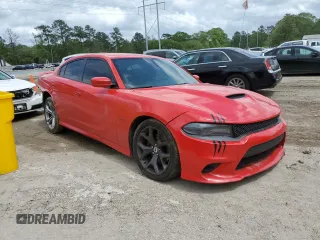 2019 Dodge Charger R/T with VIN 2C3CDXCT5KH575567, listed as a Copart auction lot 51057925 with 161,185 mi miles and Salvage Title. Bid and sale history available at DreamBid. Image 4.