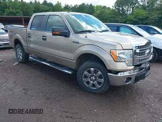 2014 Ford F-150 XL with VIN 1FTFW1EF4EFC04901, listed as a IAAI auction lot 42366071 with 120,739 mi miles and . Bid and sale history available at DreamBid. Image 1.