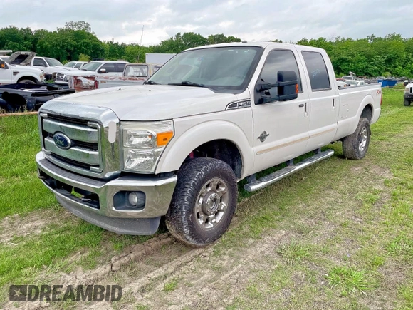 2014 Ford F-350 XLT with VIN 1FT8W3BT3EEB76108, listed as a Copart auction lot 56213775 with 261,799 mi miles and Clean Title. Bid and sale history available at DreamBid. Image 2.