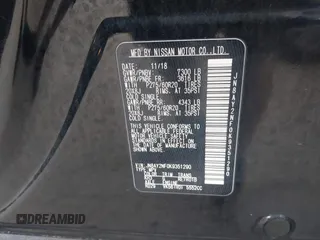 2019 Nissan Armada Platinum z VIN JN8AY2NF0K9351290, wystawiony jako IAAI lot #41234737 z przebiegiem 118 737 mil mil oraz . Historia ofert i sprzedaży dostępna na DreamBid. Obrazek 9.