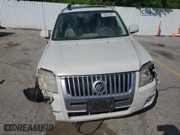 2010 Mercury Mariner Premier с VIN 4M2CN8HG9AKJ17395, выставлен на аукционе Copart как лот 56852285 с пробегом 159 695 миль миль и Списание • Salvage title. История ставок и продаж доступна на DreamBid. Изображение 5.