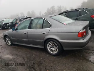 2003 BMW 5 Series 530iA with VIN WBADT63463CK43600, listed as a Copart auction lot 85340764 with 0 mi miles and Salvage Title. Bid and sale history available at carsss.com. Image 2.