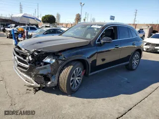 2024 Mercedes-Benz GLC with VIN W1NKM4GB5RF218899, listed as a Copart auction lot 88721625 with 0 mi miles and Salvage Title. Bid and sale history available at carsss.com. Image 1.