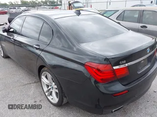 2014 BMW 7 Series 740Li with VIN WBAYE4C51ED138744, listed as a IAAI auction lot 42254213 with 116,157 mi miles and . Bid and sale history available at DreamBid. Image 3.