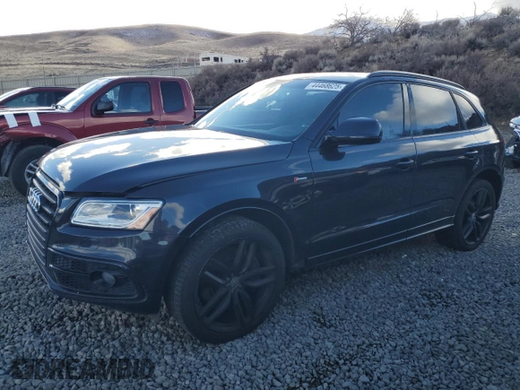 2017 Audi SQ5 Premium Plus z VIN WA1CCAFP5HA031386, wystawiony jako Copart lot #44468625 z przebiegiem 91 167 mil mil oraz Tytuł czysty. Historia ofert i sprzedaży dostępna na DreamBid. Obrazek 1.