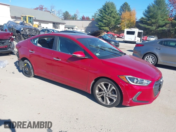 2017 Hyundai Elantra SE z VIN 5NPD84LF4HH101798, wystawiony jako IAAI lot #40700630 z przebiegiem 86 404 mil mil oraz . Historia ofert i sprzedaży dostępna na DreamBid. Obrazek 1.