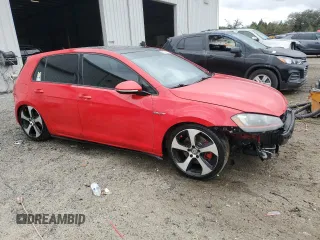 2015 Volkswagen GTI SE with VIN 3VW4T7AU2FM002371, listed as a Copart auction lot 88084495 with 147,867 mi miles and Salvage Title. Bid and sale history available at DreamBid. Image 4.