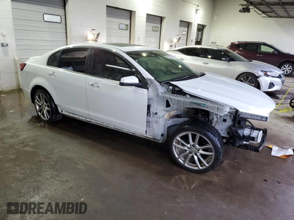 2015 Chevrolet SS with VIN 6G3F15RWXFL105232, listed as a Copart auction lot 43782945 with Not provided miles and Salvage title. Bid and sale history available at DreamBid. Image 4.