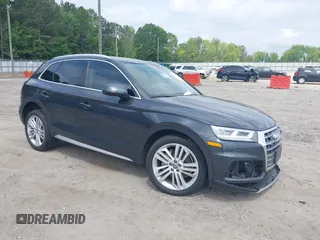 2020 Audi Q5 Premium Plus with VIN WA1BNAFY8L2072659, listed as a IAAI auction lot 42231063 with 32,800 mi miles and . Bid and sale history available at DreamBid. Image 1.