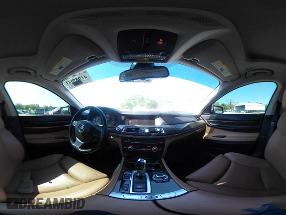 2012 BMW 7 Series 740Li with VIN WBAKB4C53CC576991, listed as a IAAI auction lot 41985643 with 107,416 mi miles and . Bid and sale history available at DreamBid. Image 19.