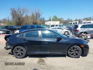2019 Honda Civic Sport with VIN 2HGFC2F89KH569861, listed as a IAAI auction lot 41985114 with 104,880 mi miles and . Bid and sale history available at DreamBid. Image 14.