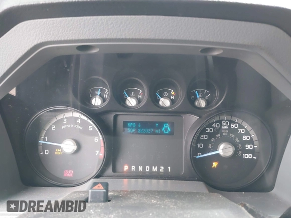 2013 Ford F-250 XL with VIN 1FT7W2B63DEB45617, listed as a IAAI auction lot 41456174 with 222,027 mi miles and . Bid and sale history available at DreamBid. Image 7.