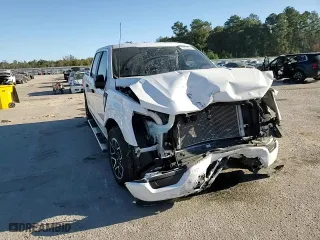 2023 Ford F-150 XL with VIN 1FTEW1C52PKD40847, listed as a Copart auction lot 76378694 with 12,741 mi miles and Salvage Title. Bid and sale history available at carsss.com. Image 10.