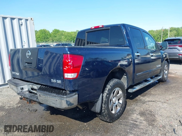 2007 Nissan Titan SE z VIN 1N6BA07B77N214250, wystawiony jako IAAI lot #42142029 z przebiegiem 184 575 mil mil oraz . Historia ofert i sprzedaży dostępna na DreamBid. Obrazek 4.