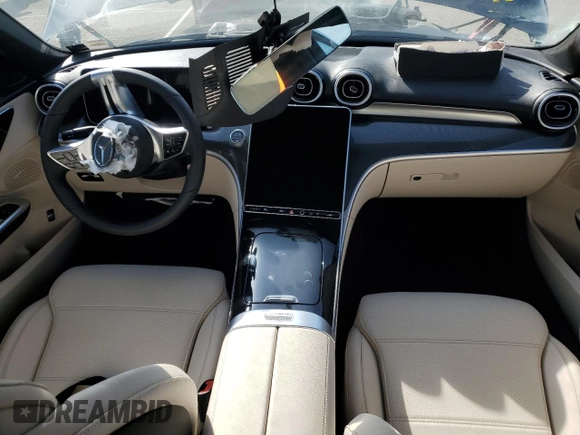 2025 Mercedes-Benz C 300 with VIN W1KAF4GB7SR251684, listed as a Copart auction lot 42448325 with Not Provided miles and Salvage Title. Bid and sale history available at DreamBid. Image 8.