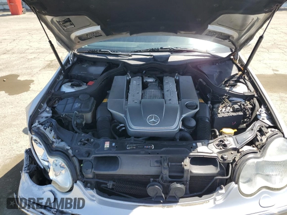 2002 Mercedes-Benz C z VIN WDBRF65JX2F142932, wystawiony jako Copart lot #56561925 z przebiegiem 191 142 mil mil oraz Szkoda całkowita • Salvage title. Historia ofert i sprzedaży dostępna na DreamBid. Obrazek 11.