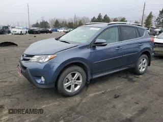 2013 Toyota RAV4 XLE with VIN 2T3RFREV1DW043374, listed as a Copart auction lot 45702945 with 122,830 mi miles and Salvage Title. Bid and sale history available at carsss.com. Image 1.