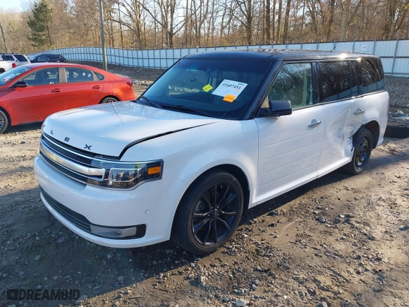 2019 Ford Flex Limited with VIN 2FMGK5D87KBA00273, listed as a IAAI auction lot 41607451 with 108,546 mi miles. Bid and sale history available at carsss.com. Image 18.