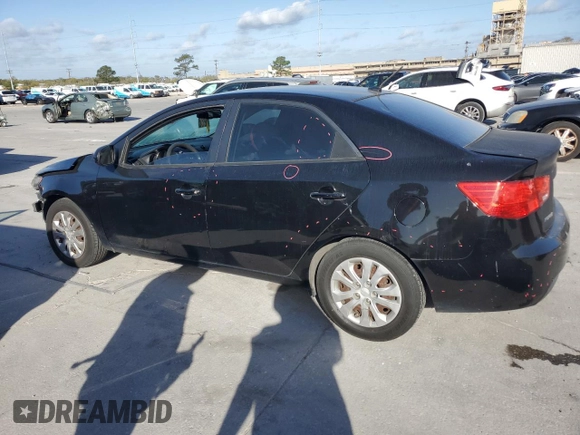 2013 Kia Forte LX with VIN KNAFT4A25D5709568, listed as a Copart auction lot 49420515 with 157,890 mi miles and Salvage Title. Bid and sale history available at carsss.com. Image 2.