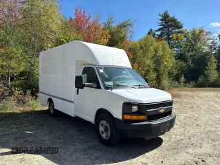 2014 Chevrolet Express Commercial with VIN 1GB0G2CG8E1143526, listed as a Copart auction lot 75367264 with 396,638 mi miles and Clean Title. Bid and sale history available at carsss.com. Image 1.