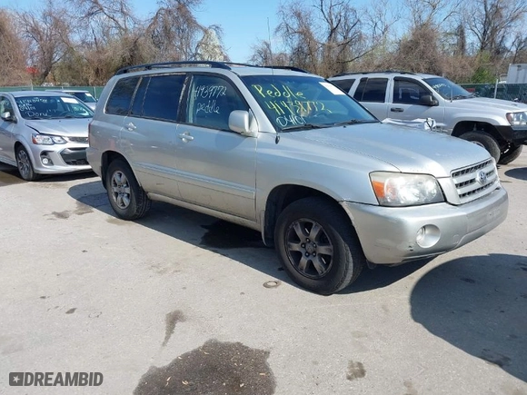 2006 Toyota Highlander w/3rd Row with VIN JTEDP21A760094012, listed as a IAAI auction lot 41939772 with 229,307 mi miles. Bid and sale history available at carsss.com. Image 1.
