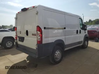 2017 Ram ProMaster Cargo with VIN 3C6TRVNG4HE538958, listed as a Copart auction lot 57314824 with 330,615 mi miles and Clean Title. Bid and sale history available at carsss.com. Image 3.