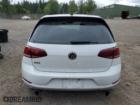 2021 Volkswagen Golf GTI S with VIN 3VW6T7AU5MM009756, listed as a Copart auction lot 60864704 with 39,379 mi miles and Salvage Title. Bid and sale history available at carsss.com. Image 6.