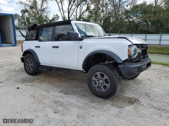 2023 Ford Bronco with VIN 1FMEE5BP1PLB15340, listed as a Copart auction lot 47647285 with 36,881 mi miles and Non Repairable. Bid and sale history available at carsss.com. Image 4.