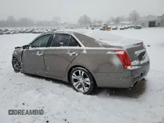 2014 Cadillac CTS Vsport Premium RWD z VIN 1G6AV5S8XE0163433, wystawiony jako Copart lot #85983944 z przebiegiem 31 821 mil mil oraz Szkody całkowita. Historia ofert i sprzedaży dostępna na DreamBid. Obrazek 2.