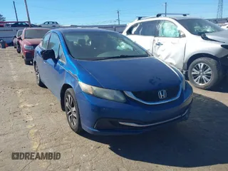 2014 Honda Civic Sedan EX with VIN 19XFB2F87EE013503, listed as a IAAI auction lot 41700839 with 400,000 mi miles. Bid and sale history available at carsss.com. Image 1.
