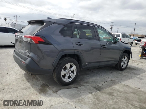 2019 Toyota RAV4 Hybrid LE with VIN 2T3MWRFV6KW004060, listed as a Copart auction lot 48172695 with 101,899 mi miles and Salvage title. Bid and sale history available at DreamBid. Image 3.