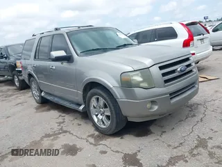 2008 Ford Expedition Limited z VIN 1FMFU19568LA31617, wystawiony jako IAAI lot #42058997 z przebiegiem 223 692 mil mil oraz . Historia ofert i sprzedaży dostępna na DreamBid. Obrazek 1.