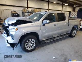 2022 Chevrolet Silverado 1500 LT with VIN 1GCPACEK9NZ503679, listed as a Copart auction lot 81778704 with 22,644 mi miles and Salvage Title. Bid and sale history available at carsss.com. Image 1.