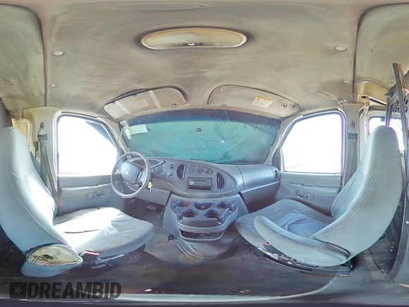 2007 Ford Econoline Cargo Commercial with VIN 1FTNE14W27DA67102, listed as a Copart auction lot 47770305 with 579,541 mi miles and Salvage Title. Bid and sale history available at DreamBid. Image 13.