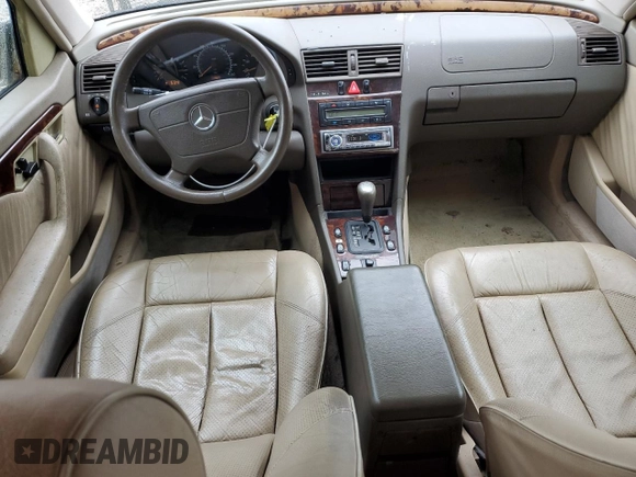1997 Mercedes-Benz C with VIN WDBHA28E3VF530316, listed as a Copart auction lot 85938384 with 169,664 mi miles and Salvage Title. Bid and sale history available at carsss.com. Image 8.