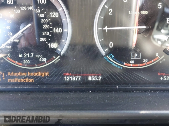 2014 BMW 5 Series 535i with VIN WBA5B1C5XED474998, listed as a IAAI auction lot 41324441 with 131,977 mi miles and . Bid and sale history available at DreamBid. Image 15.