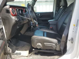 2018 Jeep Wrangler Unlimited Rubicon with VIN 1C4HJXFG9JW308991, listed as a Copart auction lot 53638955 with 95,508 mi miles and Salvage title. Bid and sale history available at DreamBid. Image 7.