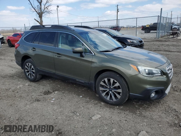 2015 Subaru Outback Limited with VIN 4S4BSBNC8F3267486, listed as a Copart auction lot 52878395 with 154,152 mi miles and Salvage Title. Bid and sale history available at DreamBid. Image 4.
