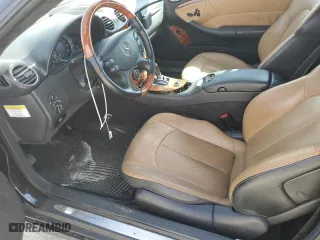 2005 Mercedes-Benz CLK-Class 5.0L with VIN WDBTK75G65T049195, listed as a Copart auction lot 75549294 with 0 mi miles and Salvage Title. Bid and sale history available at carsss.com. Image 7.