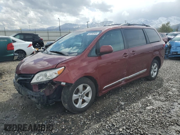 2018 Toyota Sienna LE Auto Access Seat with VIN 5TDKZ3DC1JS908055, listed as a Copart auction lot 53752545 with Not Provided miles and Salvage Title. Bid and sale history available at DreamBid. Image 1.