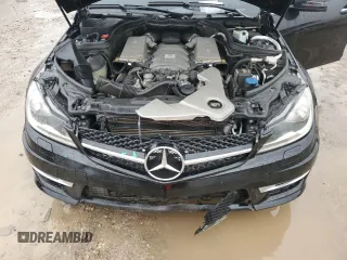 2012 Mercedes-Benz C 63 AMG with VIN WDDGF7HBXCA652494, listed as a Copart auction lot 47429705 with 133,161 mi miles and Salvage Title. Bid and sale history available at carsss.com. Image 11.