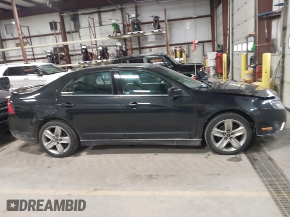 2012 Ford Fusion SPORT with VIN 3FAHP0DC9CR384812, listed as a IAAI auction lot 41506693 with 169,545 mi miles. Bid and sale history available at carsss.com. Image 13.