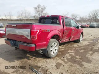2017 Ford F-150 XL with VIN 1FTEW1EG3HFB76923, listed as a IAAI auction lot 40390419 with 140,758 mi miles. Bid and sale history available at carsss.com. Image 4.