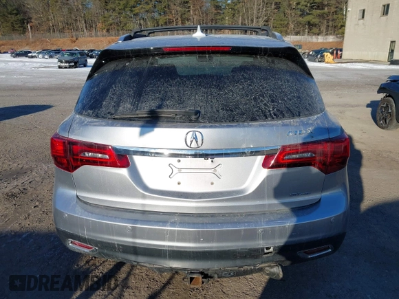 2016 Acura MDX w/Advance with VIN 5FRYD4H93GB014132, listed as a IAAI auction lot 41276323 with 1 mi miles. Bid and sale history available at carsss.com. Image 16.